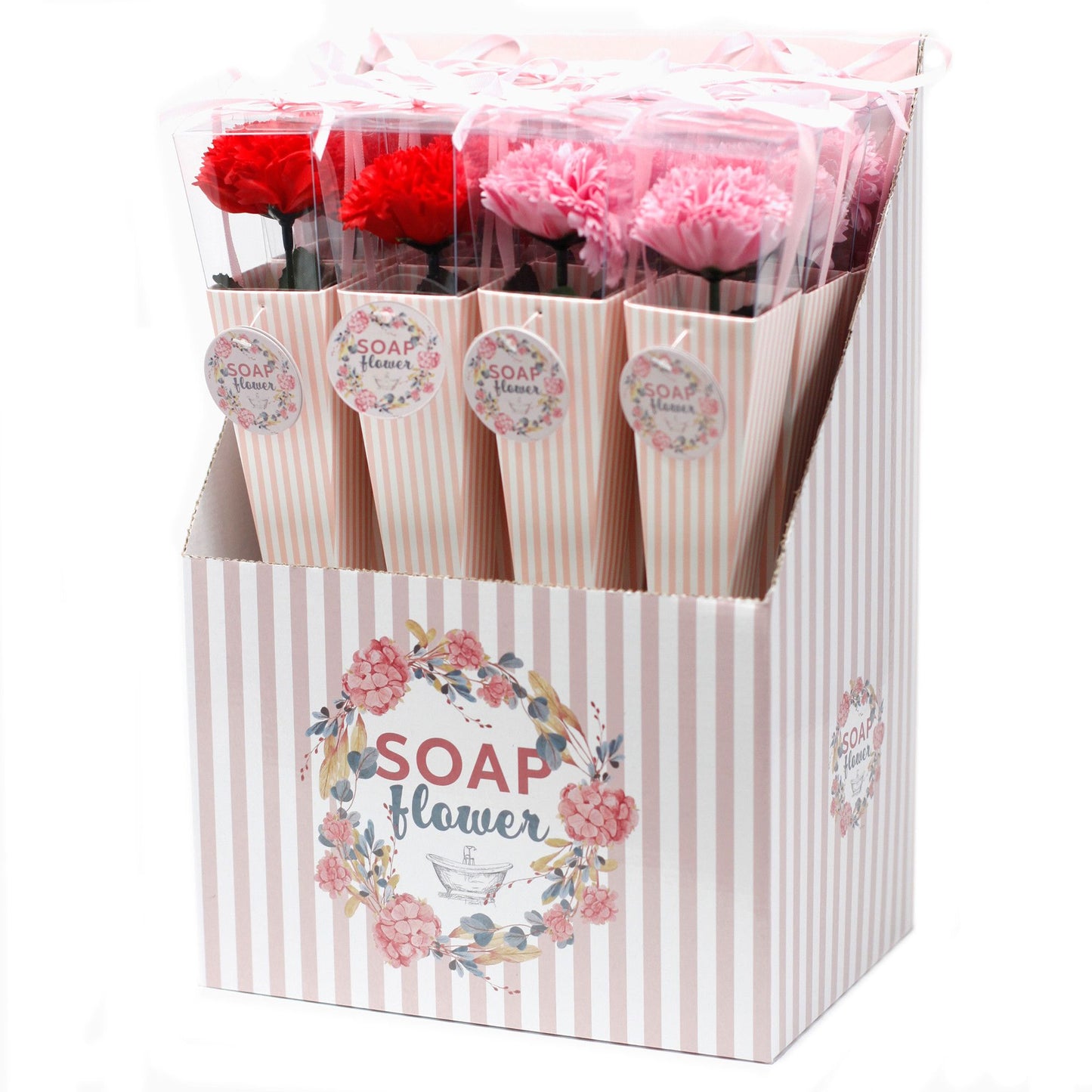 Classic Medium Carnation Soap Flower – A Bloom to Say "I Love You"