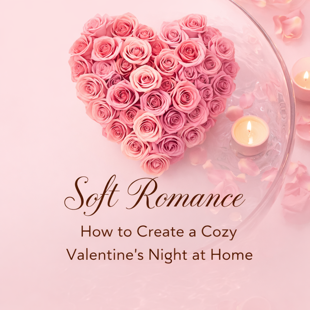 Soft Romance: How to Create a Cozy Valentine’s Night at Home