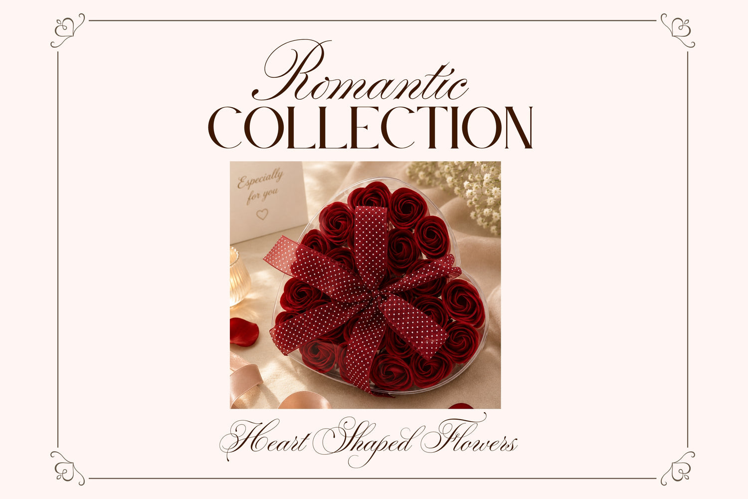 Heart Box Soap Flowers – Luxury Rose Gifts for Every Emotion
