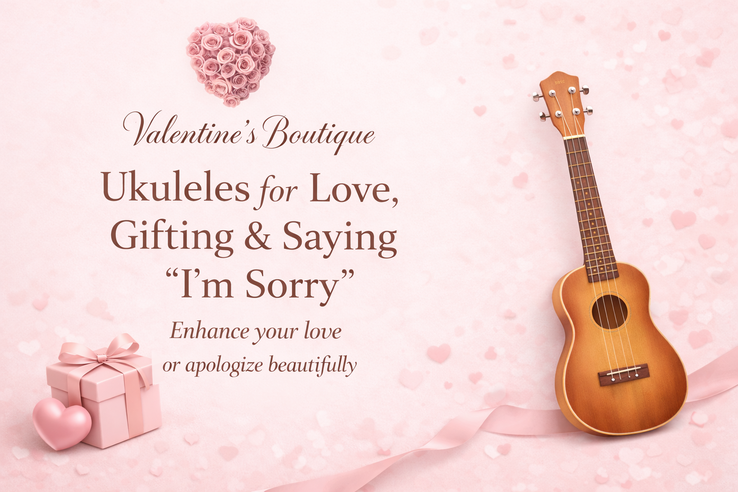 Ukuleles for Love, Gifting & Saying “I’m Sorry” the Right Way