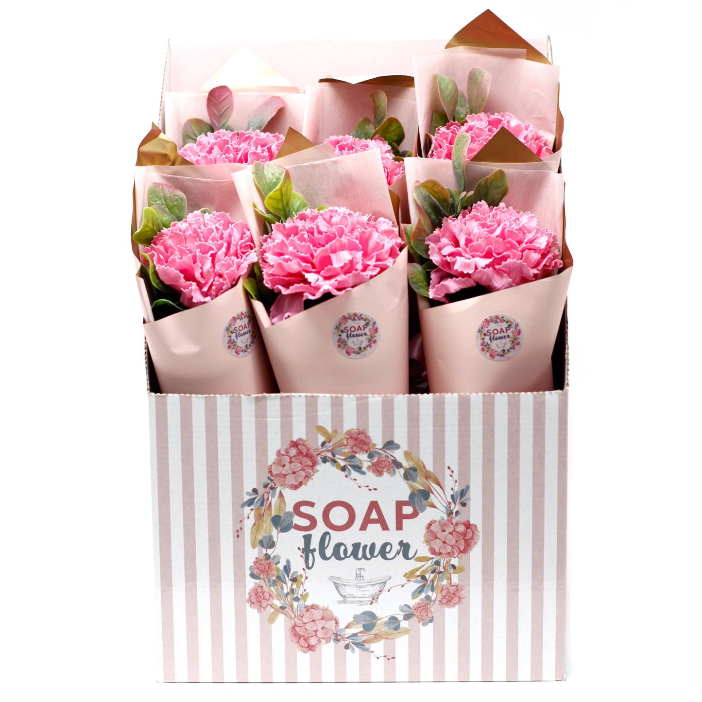 Large Blue Carnation Soap Flower – Unforgettable & Unique Expression