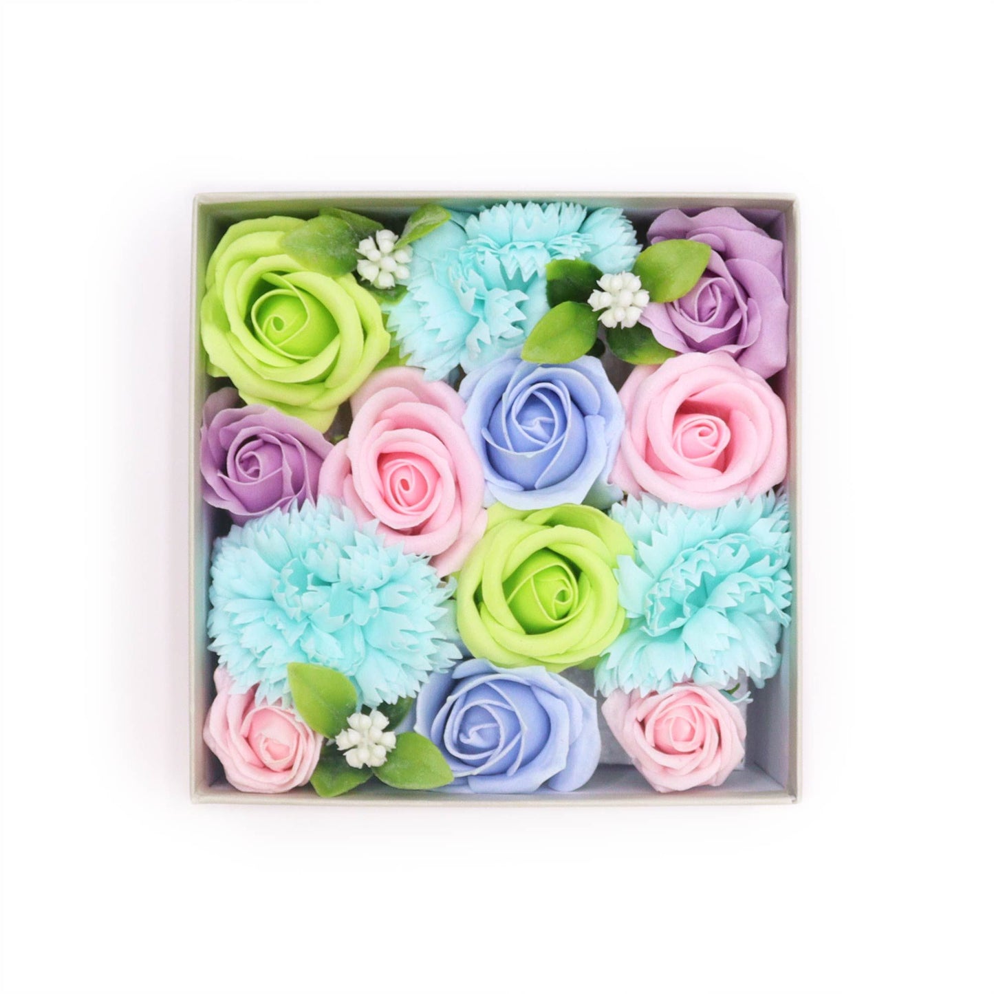 Square Gift Box – Baby Blessings Blue Keepsake Set