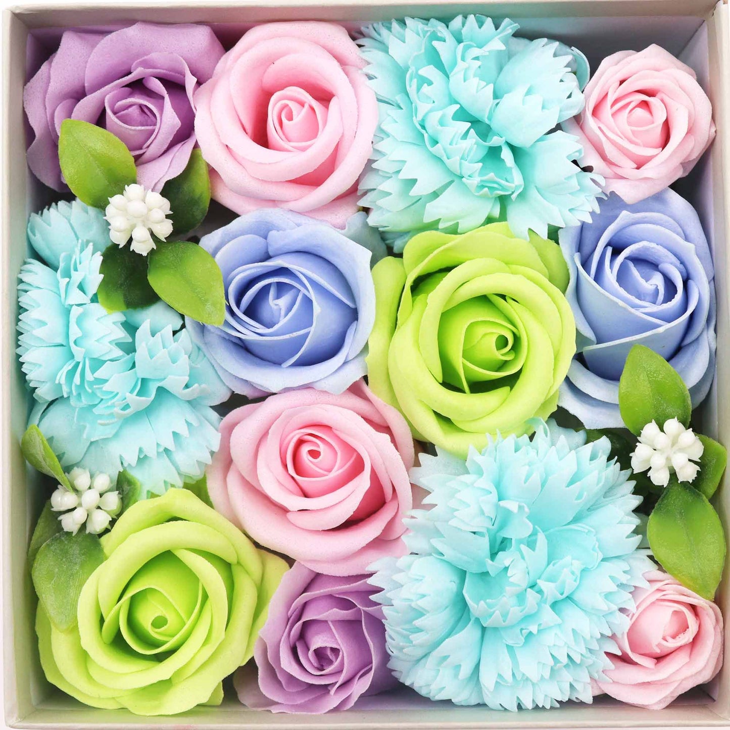 Square Gift Box – Baby Blessings Blue Keepsake Set