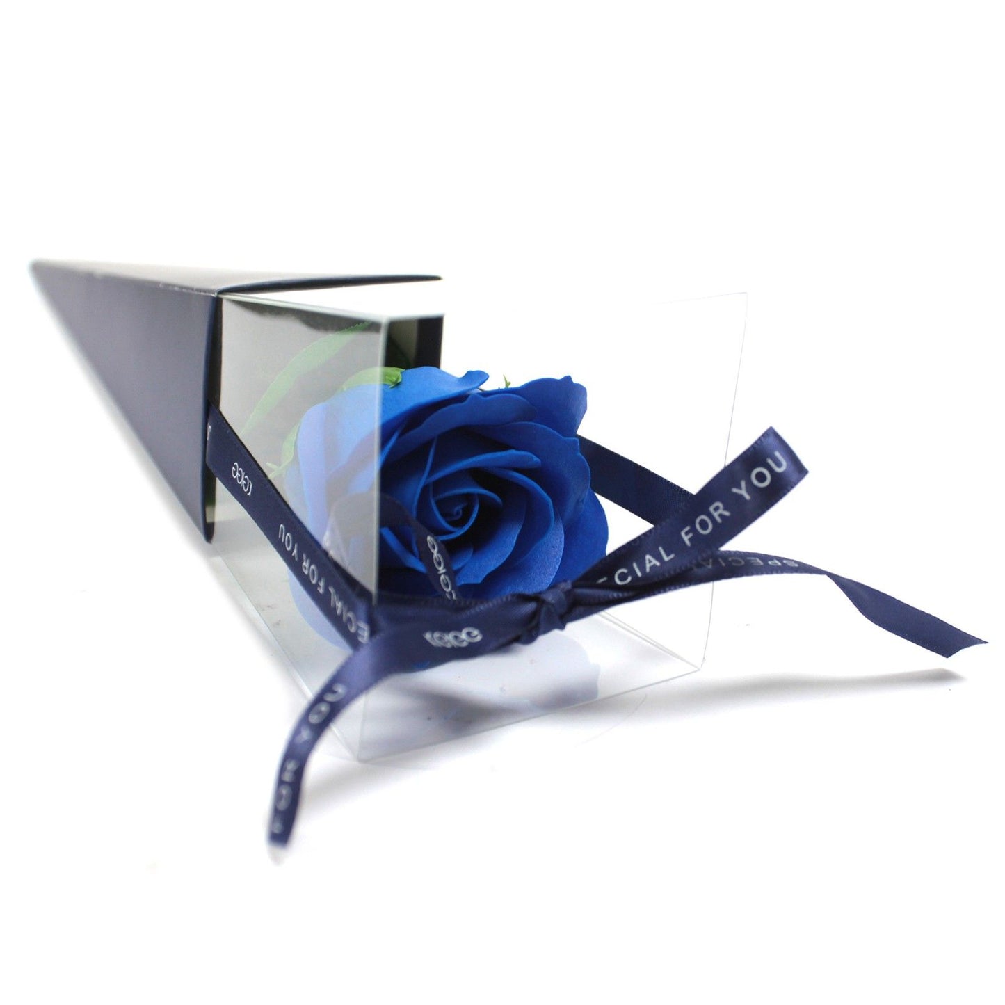 Single Blue Rose Soap Flower – Rare, Elegant & Thoughtful