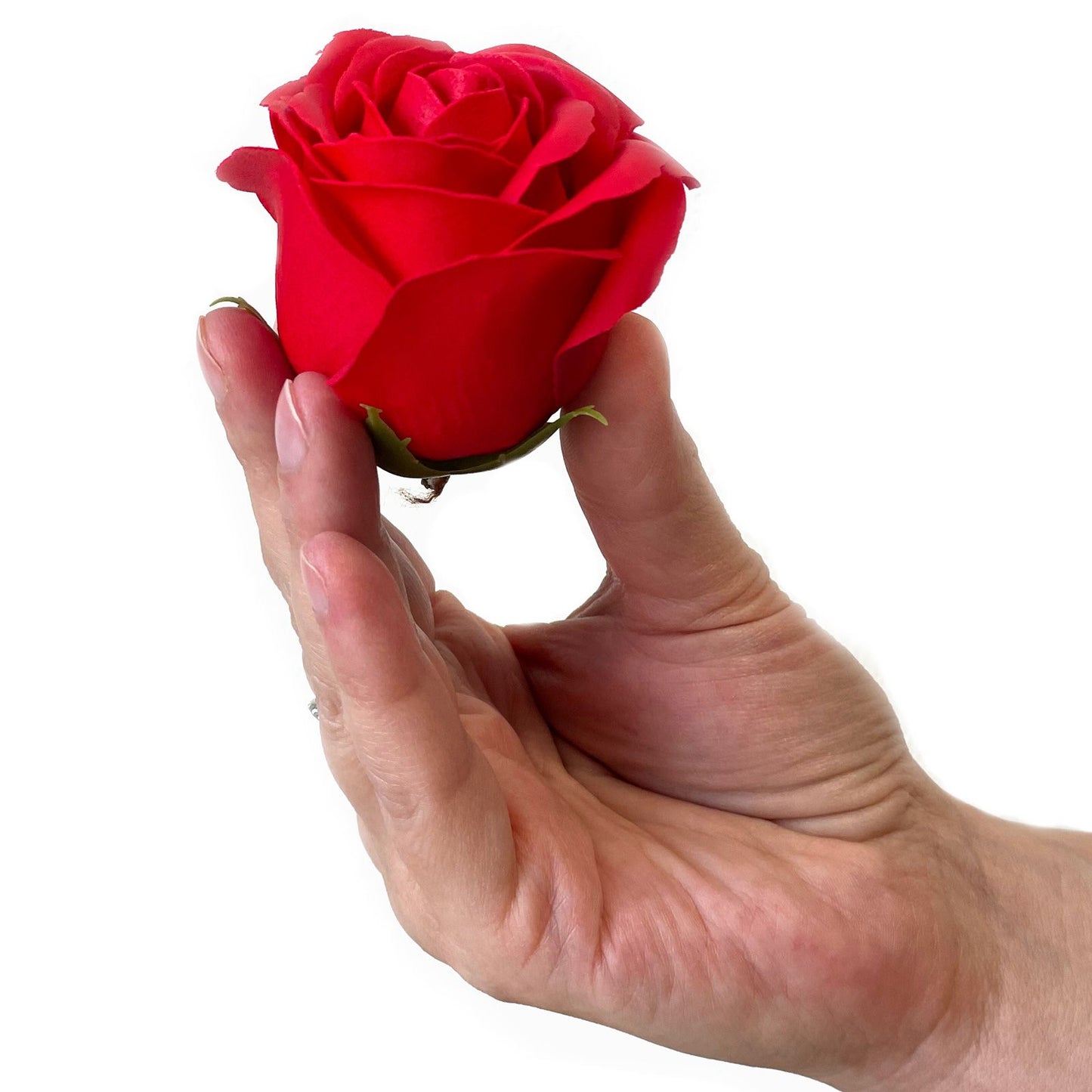 Soap Flower Gift Bouquet – 9 Red Roses Square | Valentine’s Boutique