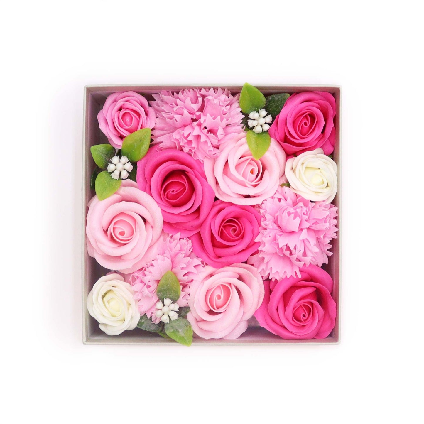 Square Box – Baby Blessings Pink Roses Sweet Celebration Gift