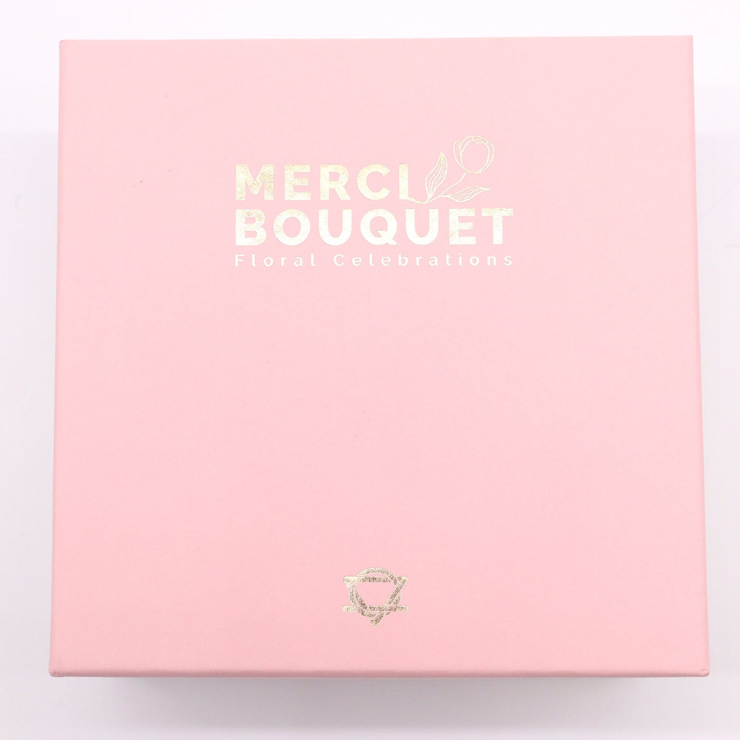 Square Box – Baby Blessings Pink Roses Sweet Celebration Gift