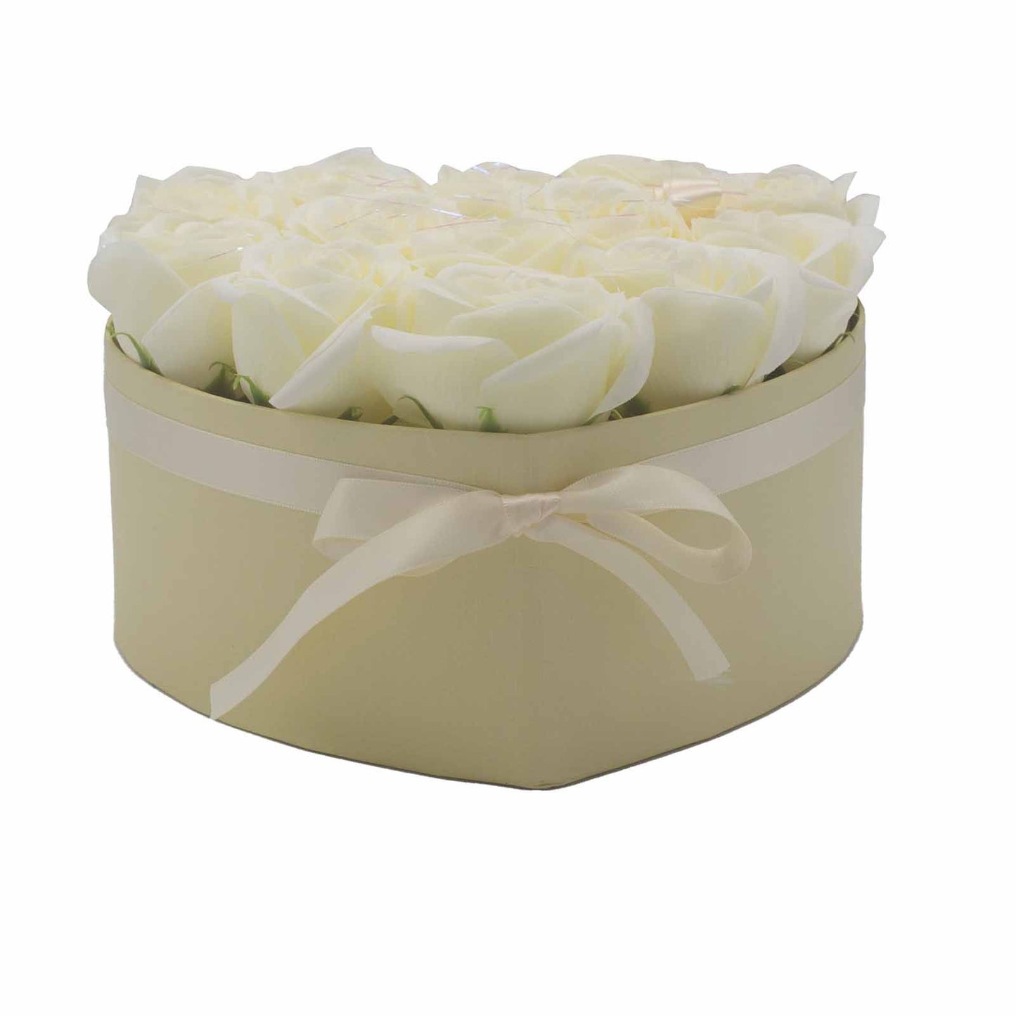 Cream Rose Soap Flower Gift – 13 Blooms to Say "I Adore You"