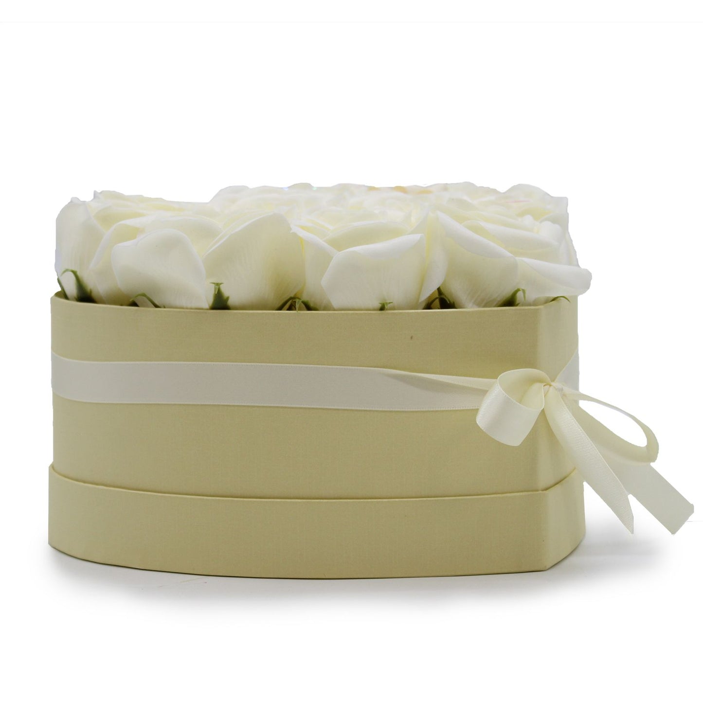 Cream Rose Soap Flower Gift – 13 Blooms to Say "I Adore You"