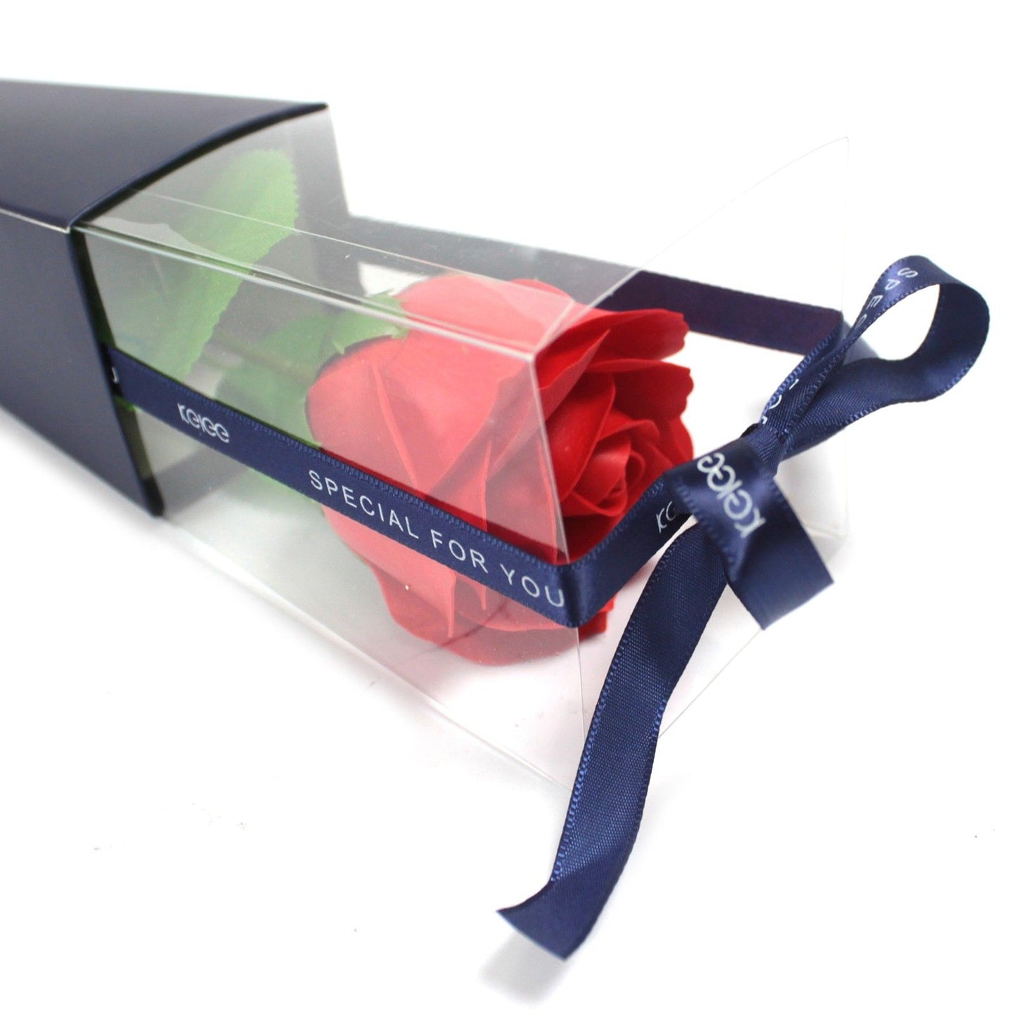 Single Red Rose Soap Flower – Classic Love Statement