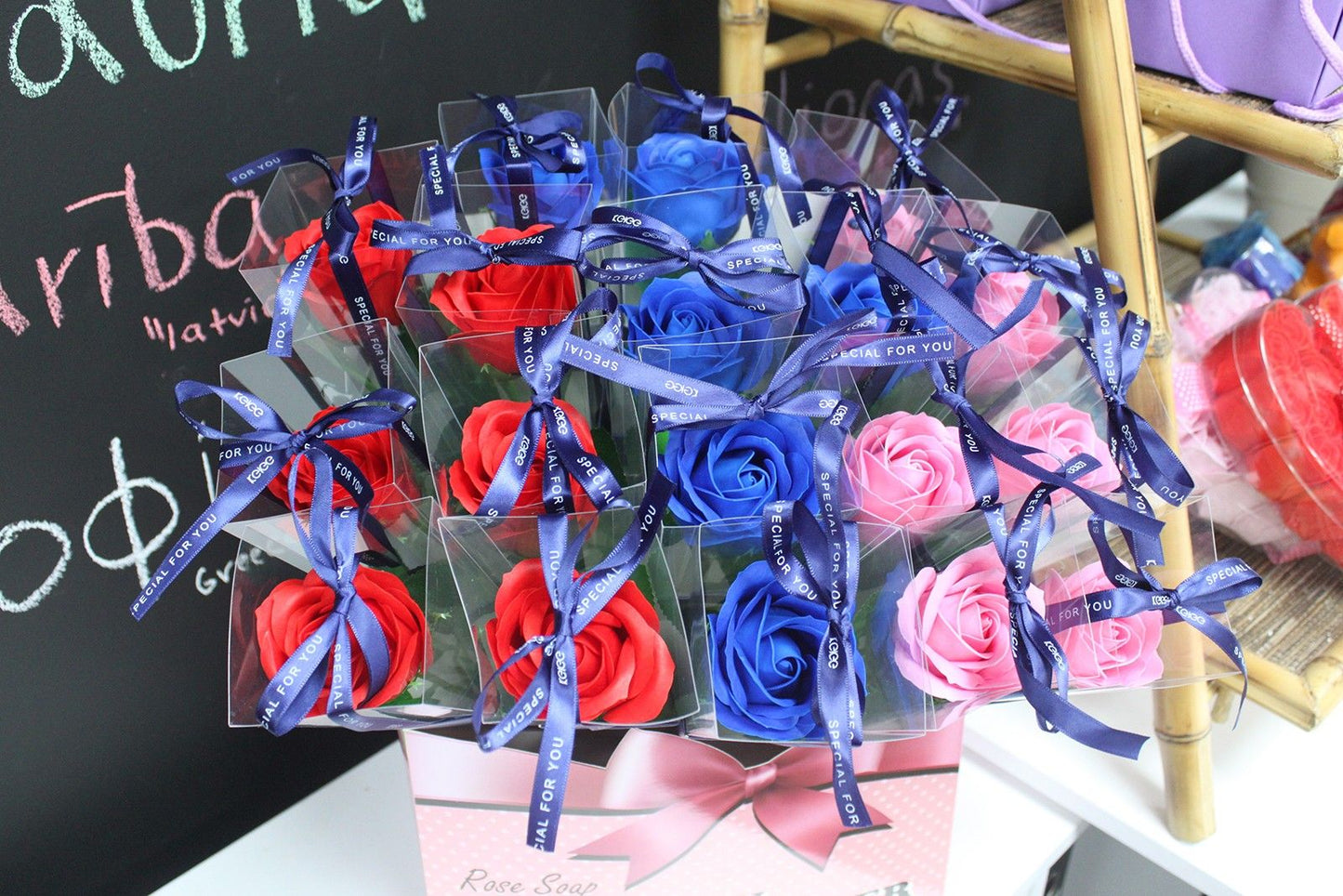 Single Red Rose Soap Flower – Classic Love Statement
