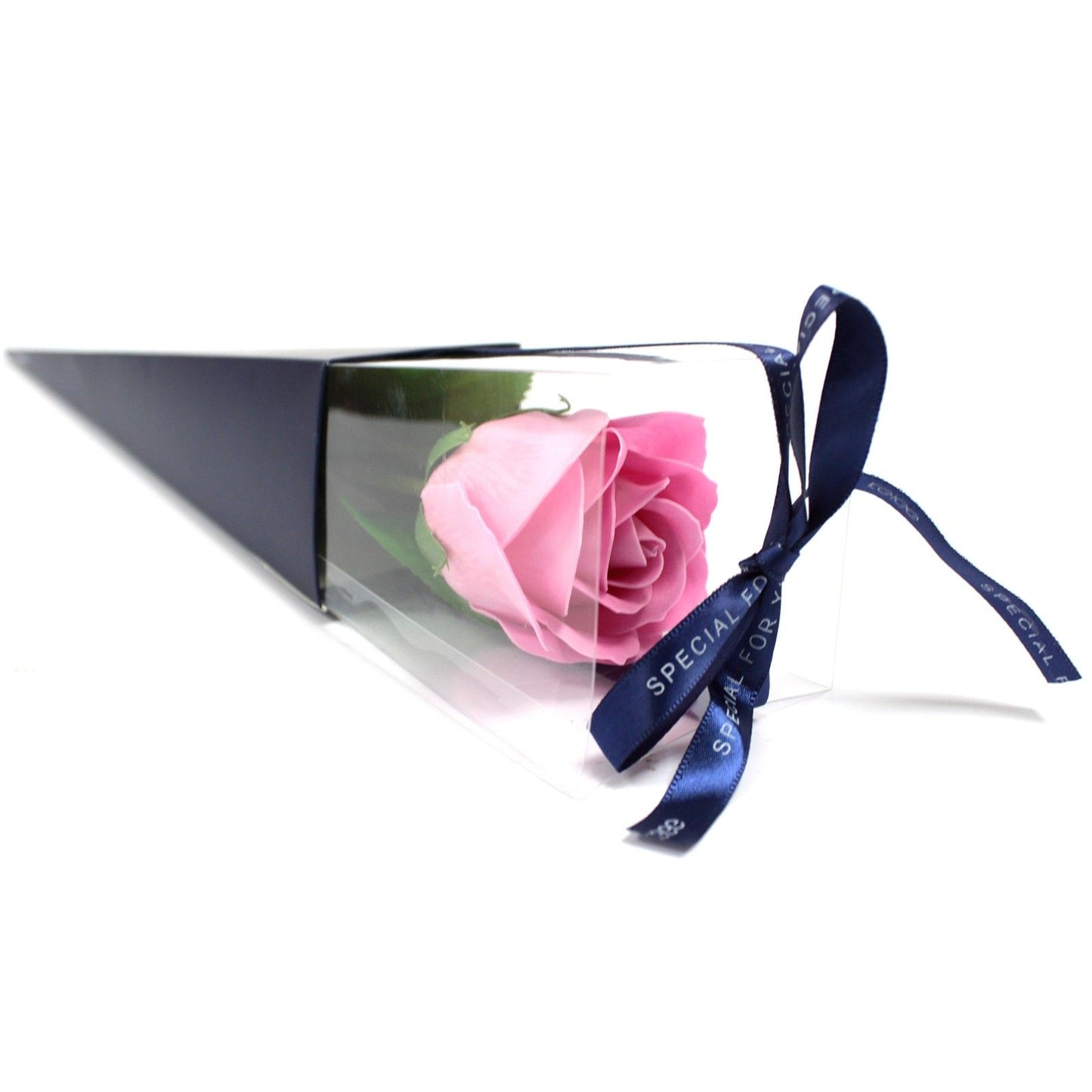 Single Pink Rose Soap Flower – Sweet Symbol of Love or Admiration