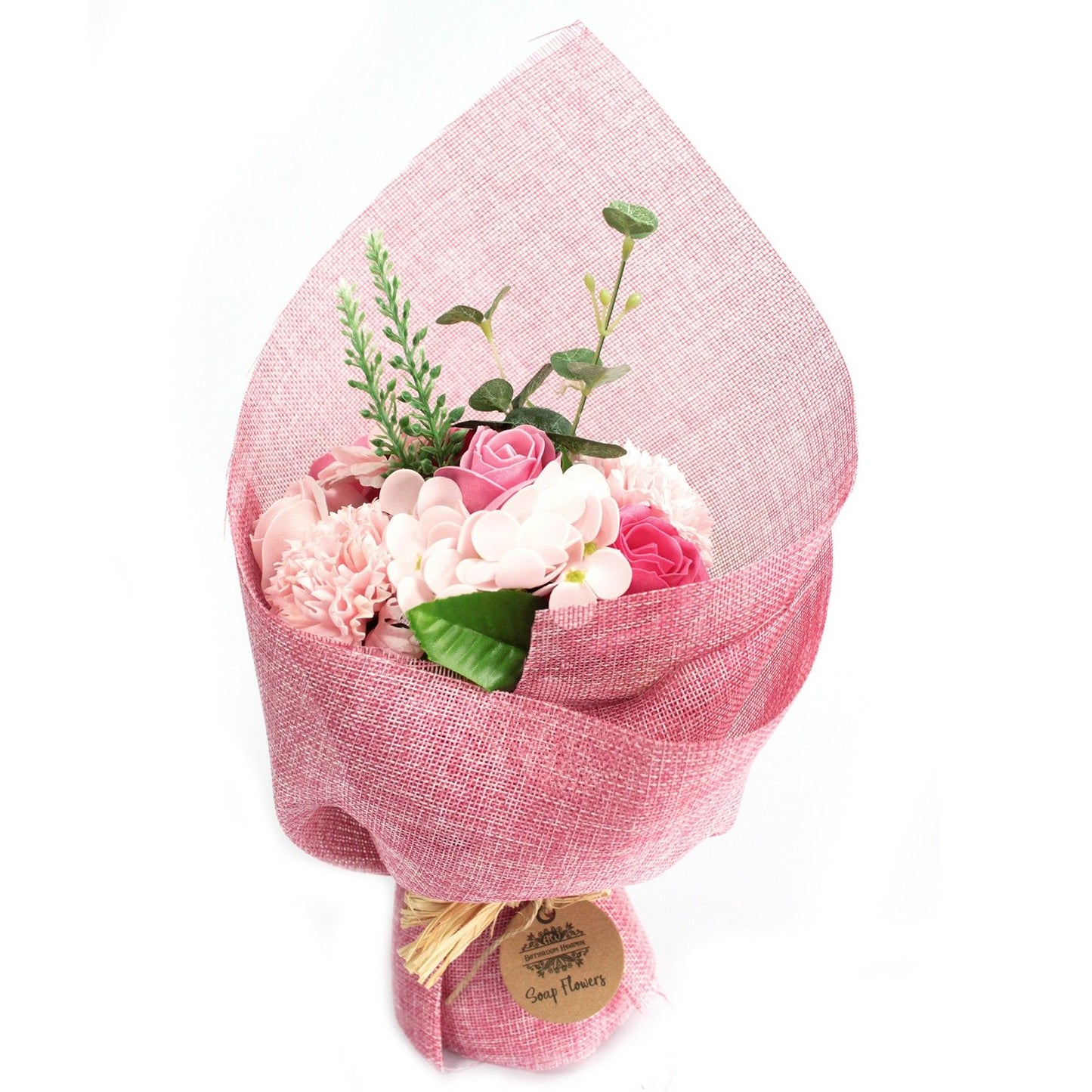 Standing Pink Soap Flower Bouquet – A Beautiful Surprise of Love