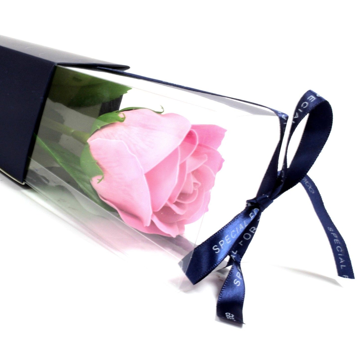 Single Pink Rose Soap Flower – Sweet Symbol of Love or Admiration